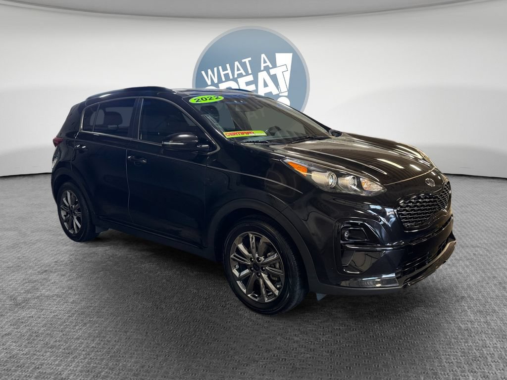 Certified 2022 Kia Sportage Nightfall Edition w/ Nightfall Fwd Premium Package