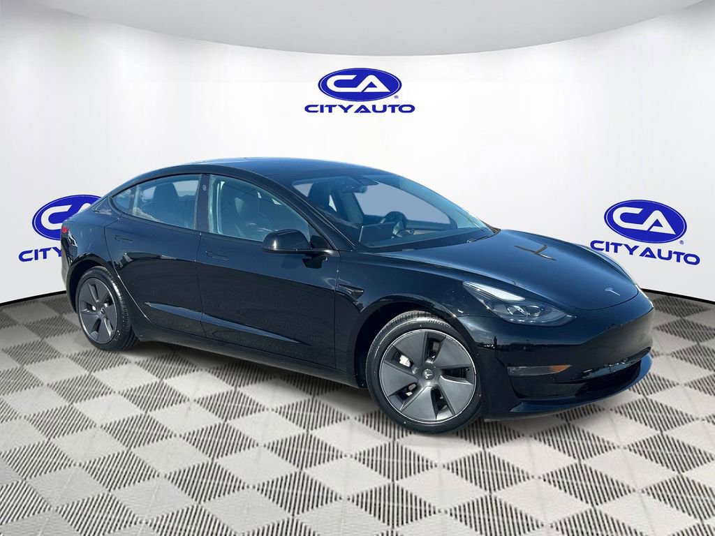 Used 2021 Tesla Model 3 Long Range AWD/4WD image 1