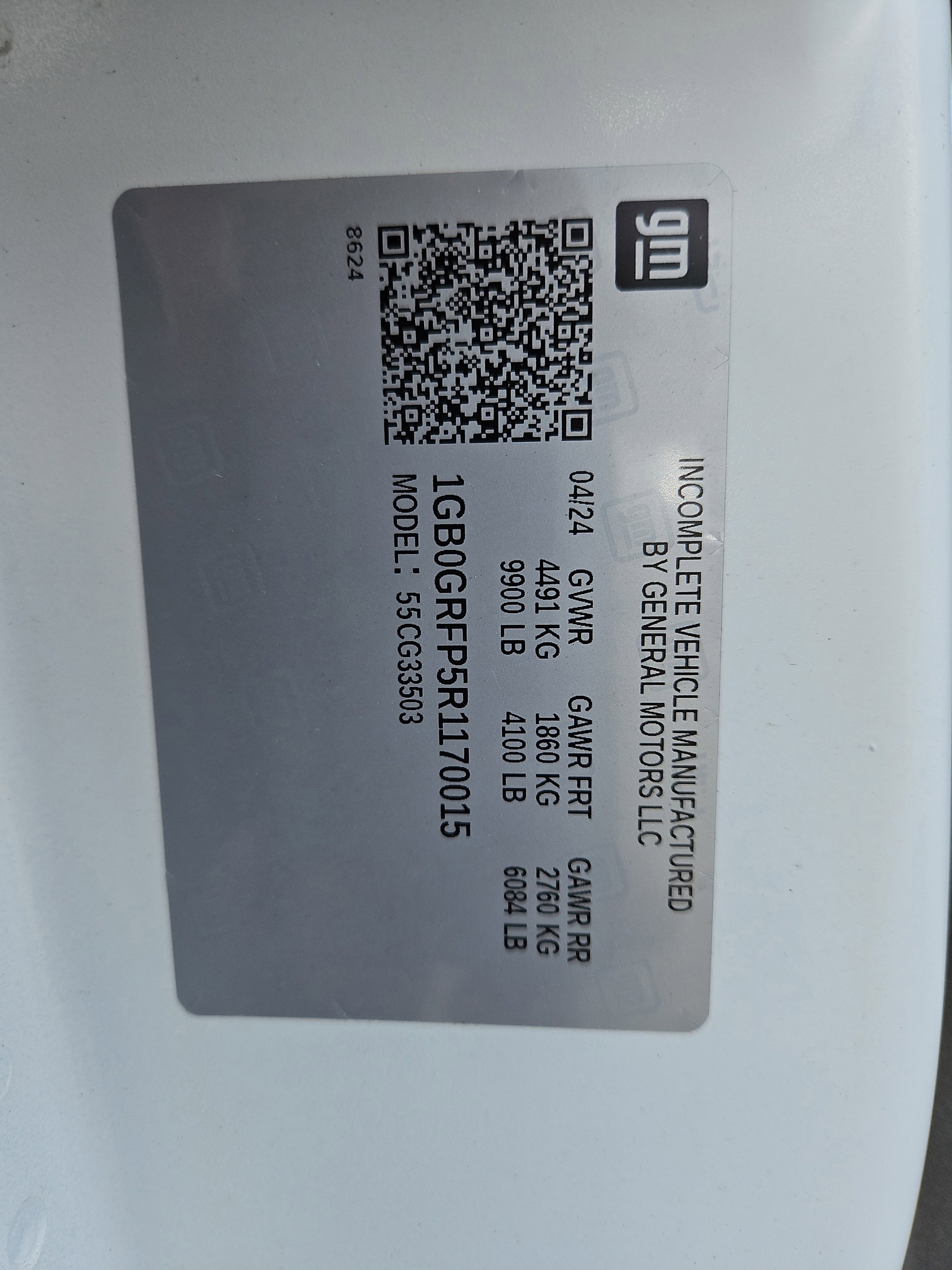 New 2024 Chevrolet Express 3500 1WT w/ Power Convenience Package image 16