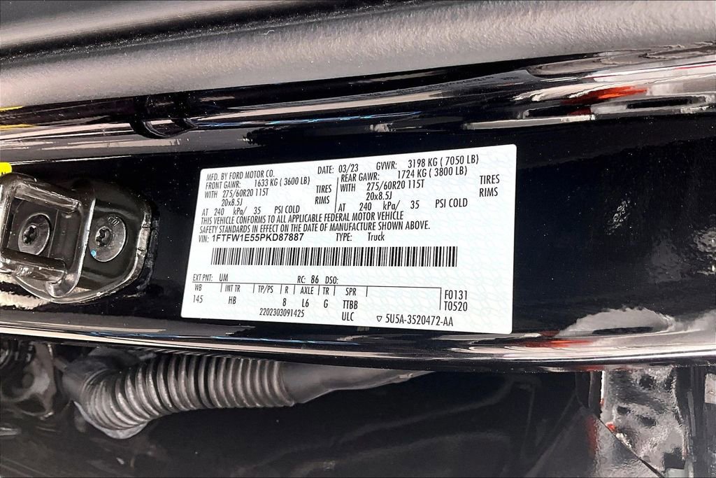 Used 2023 Ford F150 Lariat w/ Equipment Group 502A High AWD/4WD image 22