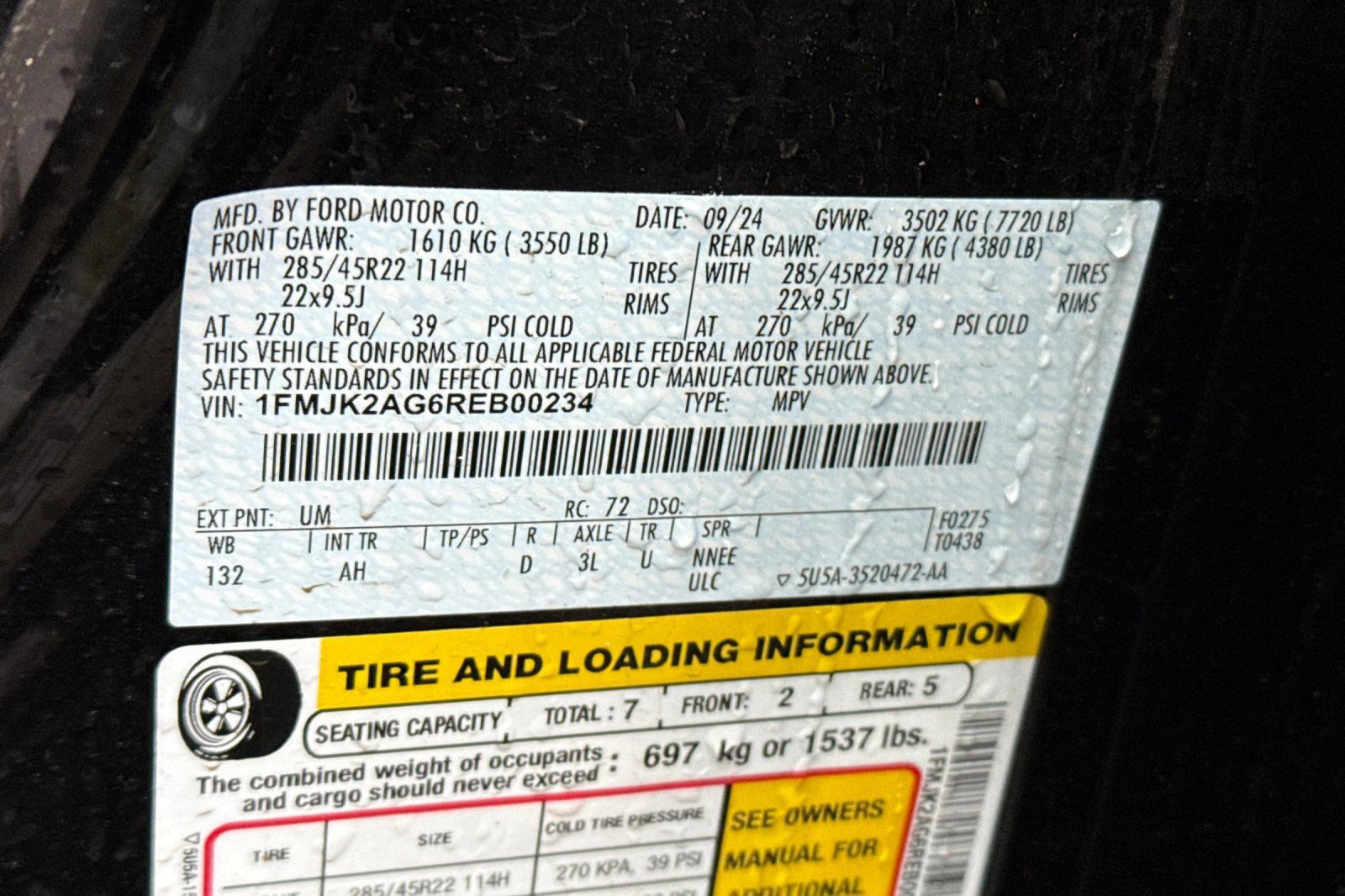 Used 2024 Ford Expedition Max Limited image 30