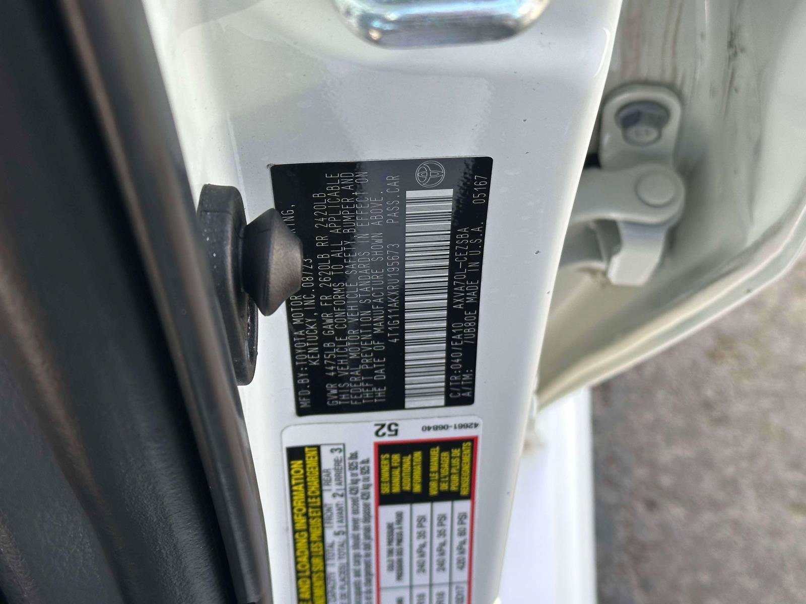 Used 2024 Toyota Camry SE FWD image 16