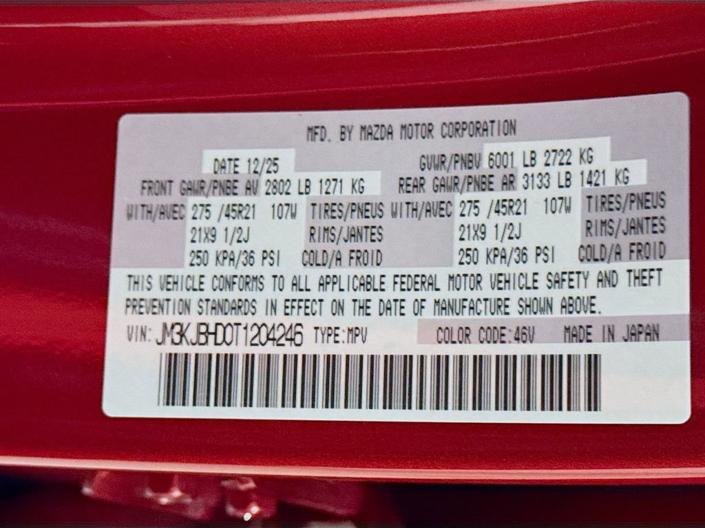 New 2026 MAZDA CX-70 3.3 Turbo w/ Preferred Package image 21