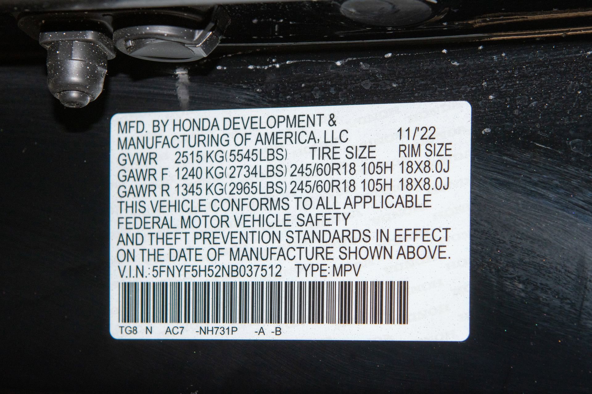 Certified 2022 Honda Pilot EX-L image 47