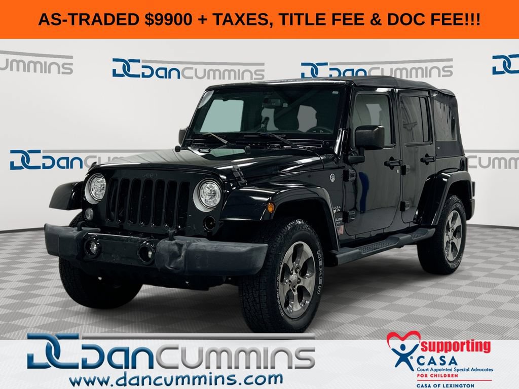 Used 2017 Jeep Wrangler Unlimited Sahara
