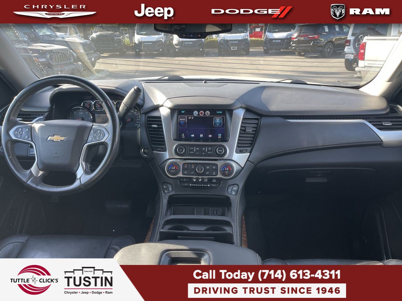 Used 2015 Chevrolet Tahoe LTZ w/ Max Trailering Package RWD image 12