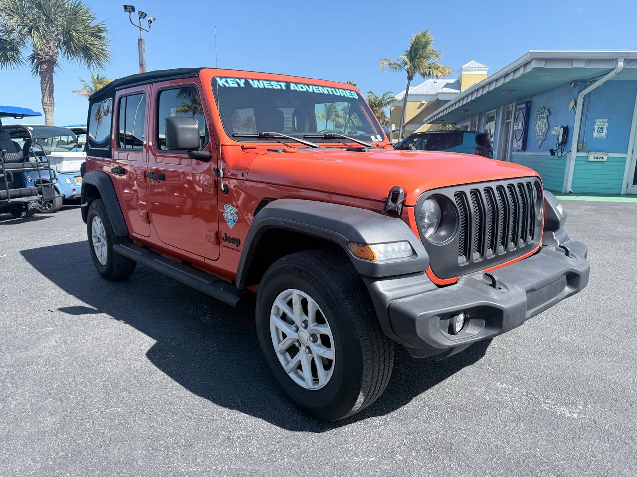 Used 2023 Jeep Wrangler Unlimited Sport image 4