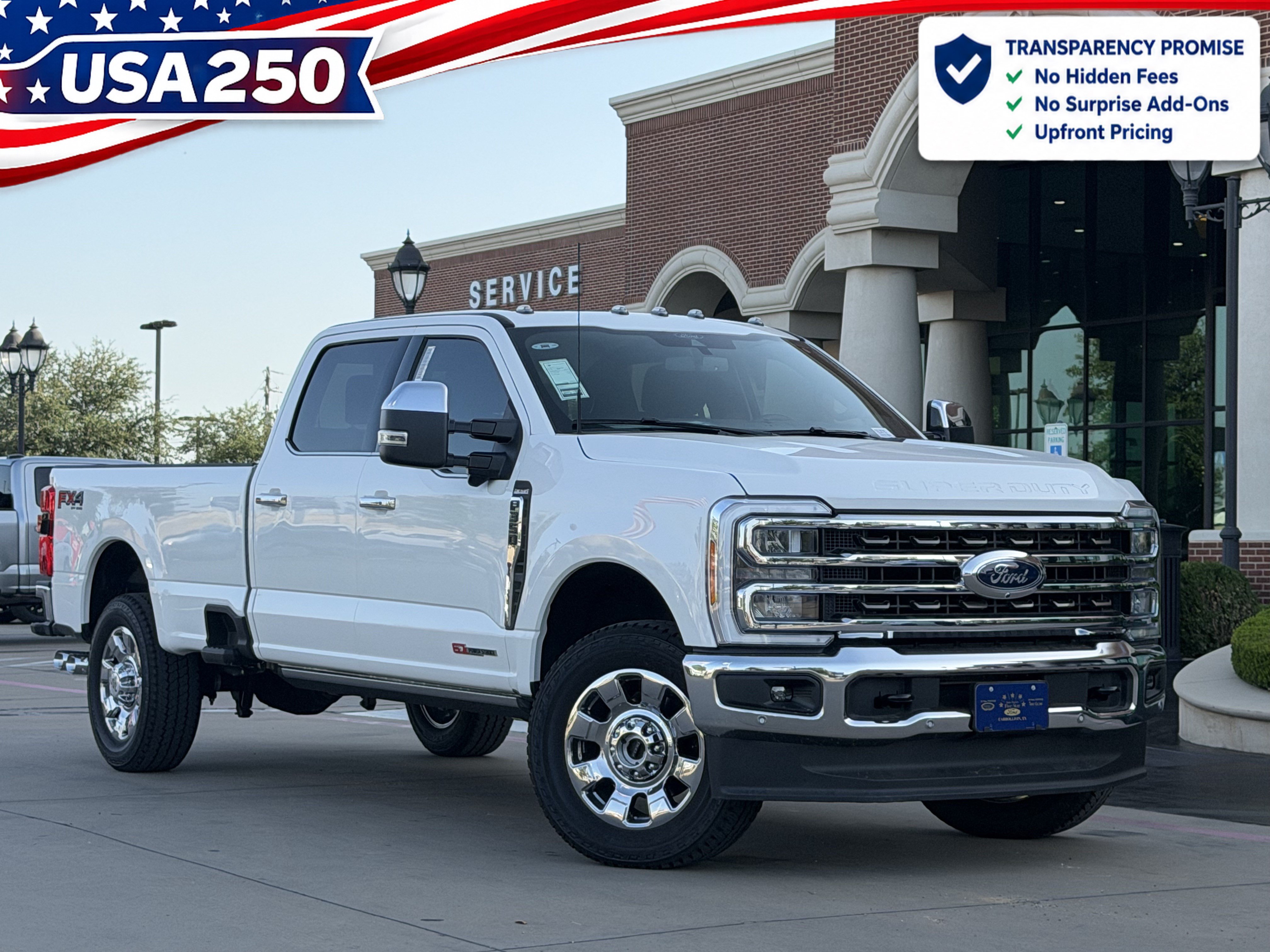 New 2026 Ford F350 King Ranch w/ Chrome Package