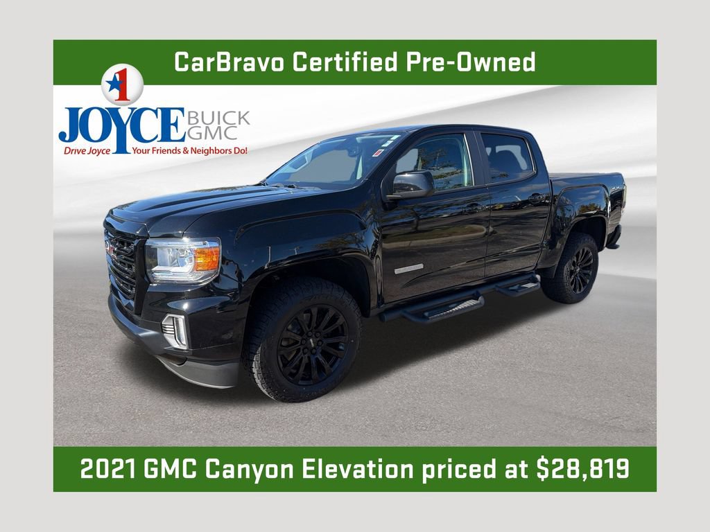 Certified 2021 GMC Canyon Elevation w/ High Elevation Package