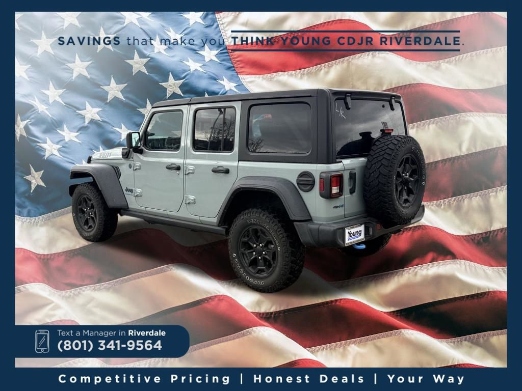 Used 2023 Jeep Wrangler Willys 4xe image 7