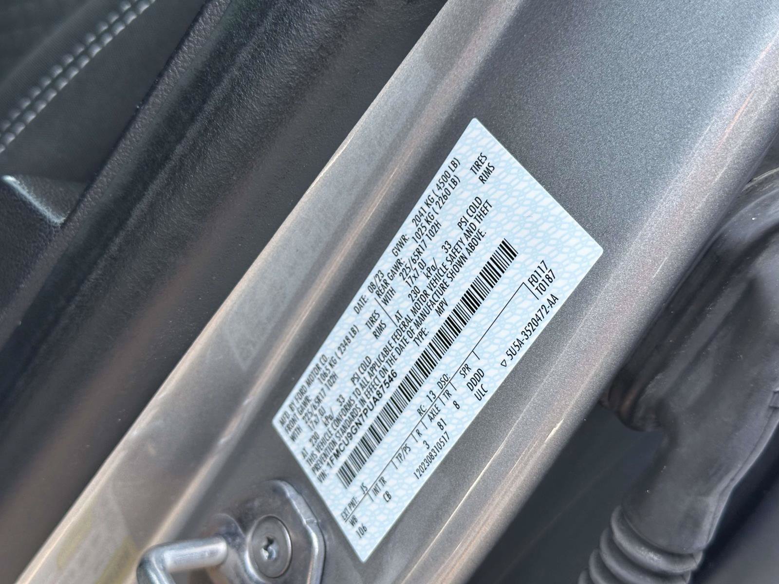 Used 2023 Ford Escape Active AWD/4WD image 15