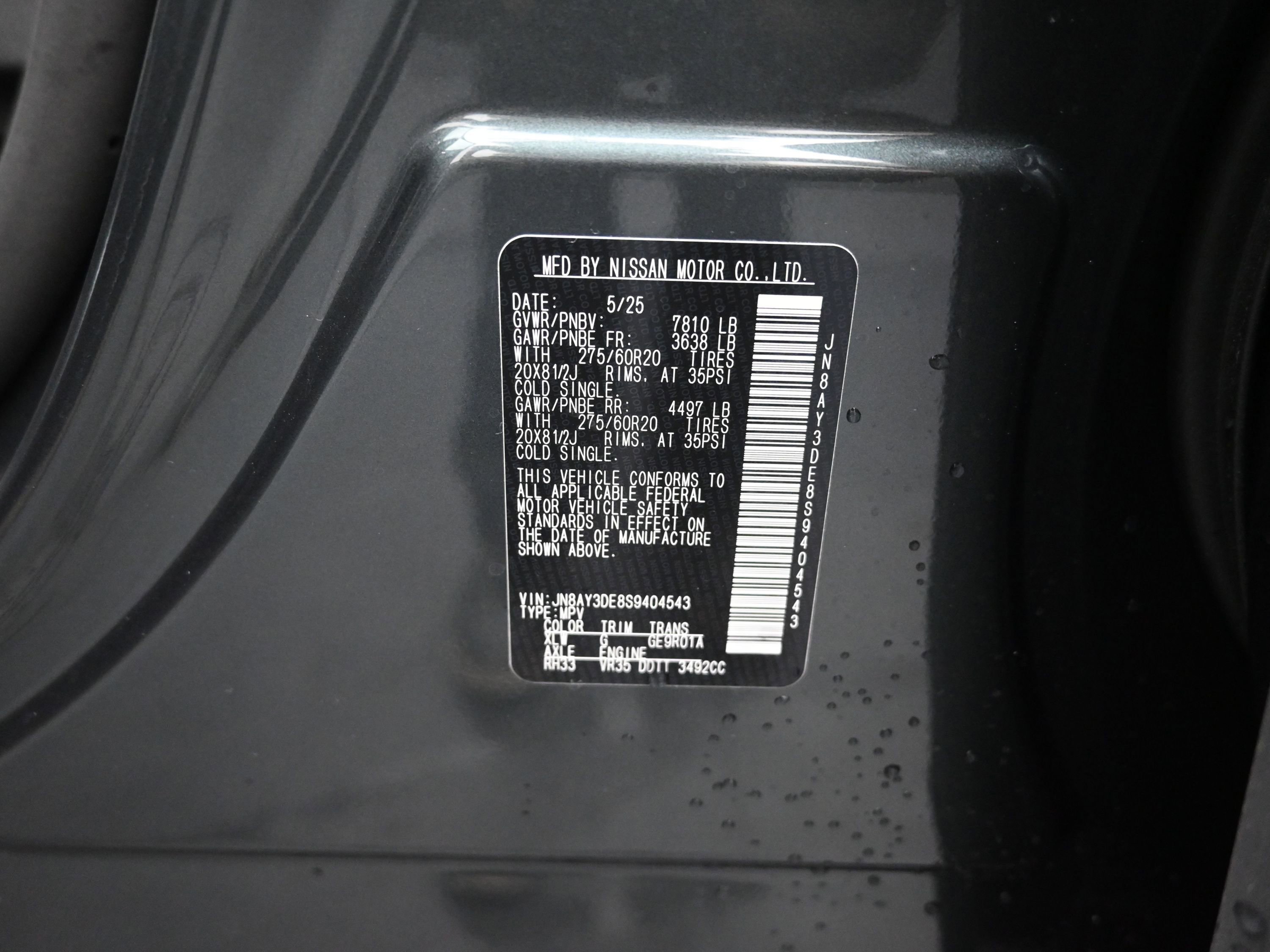 New 2025 Nissan Armada PRO-4X image 9