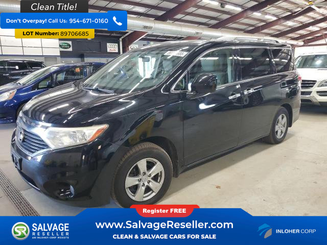 Used 2013 Nissan Quest SV w/ Leather Pkg