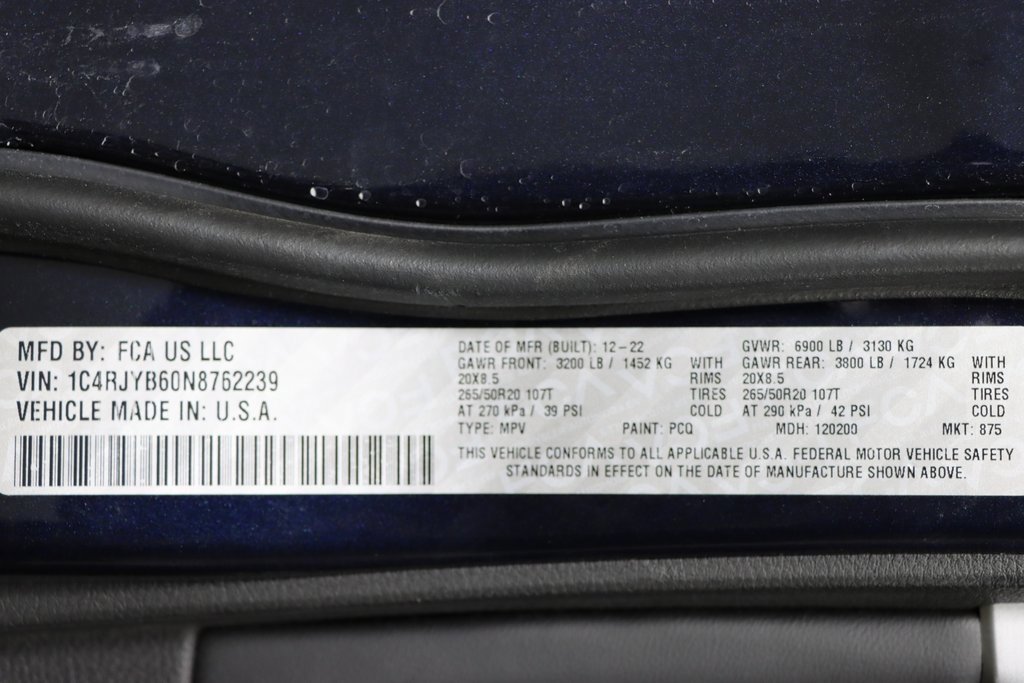 Used 2022 Jeep Grand Cherokee Limited 4xe image 48