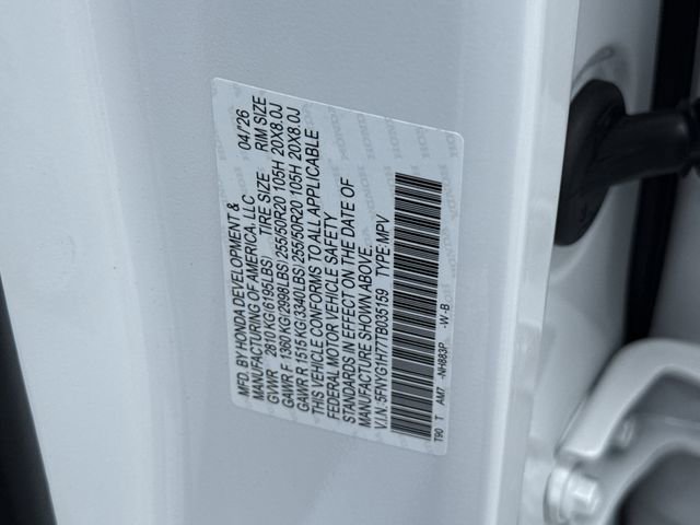 New 2026 Honda Pilot Touring image 42