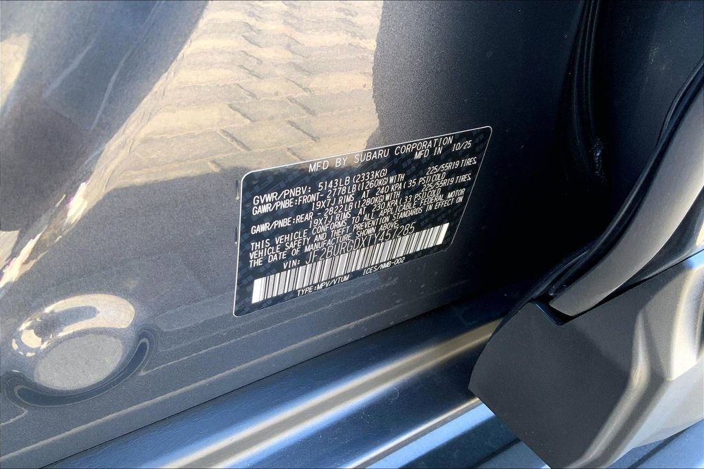 New 2026 Subaru Outback Limited XT image 8