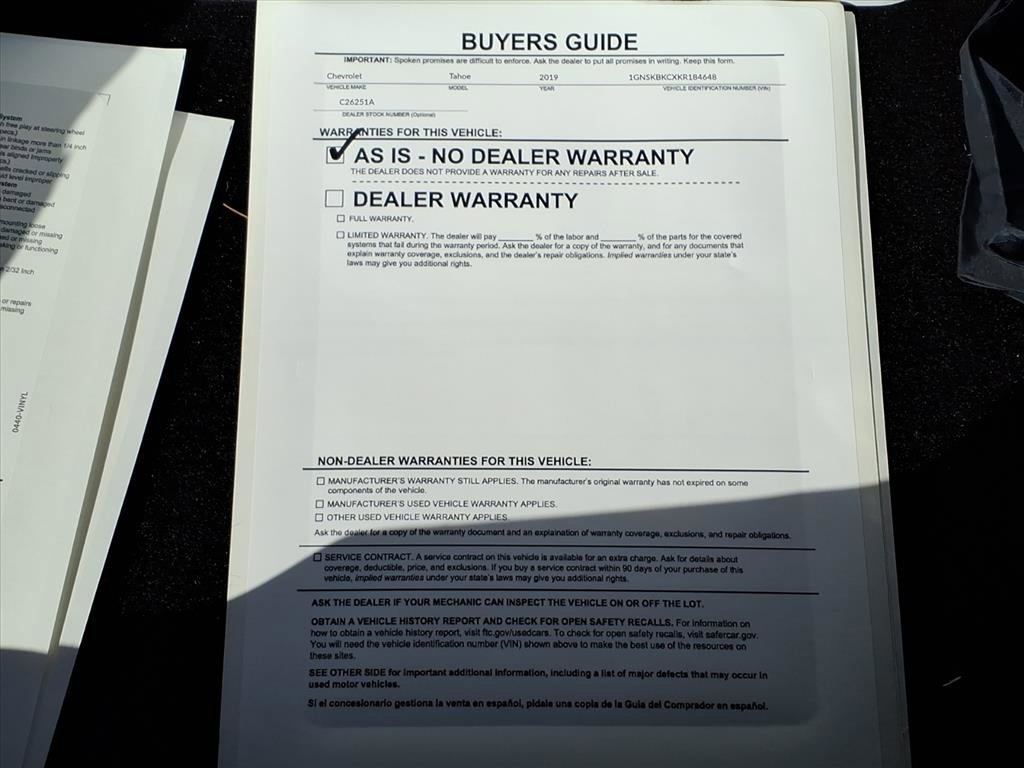 Used 2019 Chevrolet Tahoe LT w/ LT Signature Package image 38