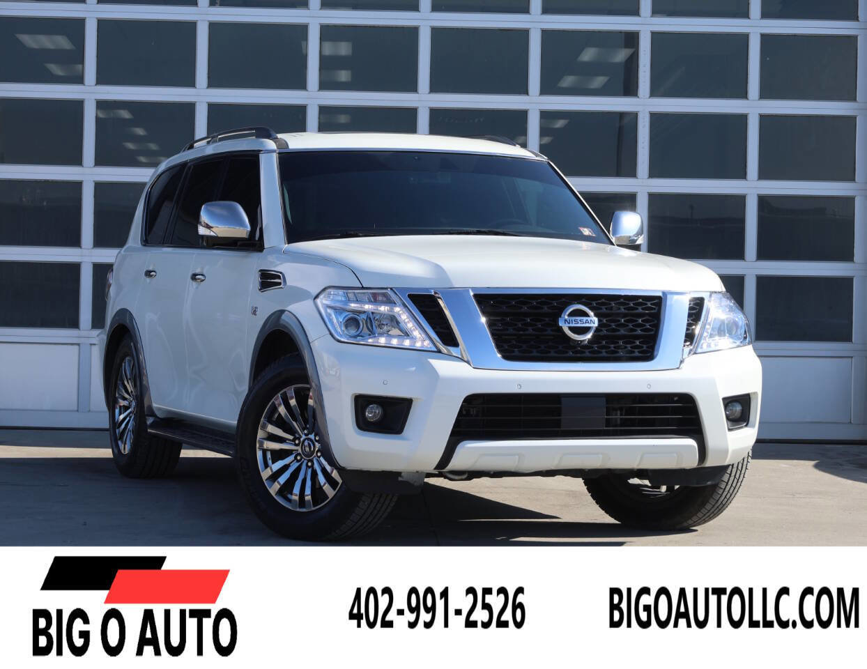 Used 2018 Nissan Armada Platinum w/ Captain Seat Package image 1