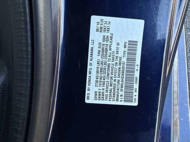 Used 2019 Honda Odyssey Touring image 30