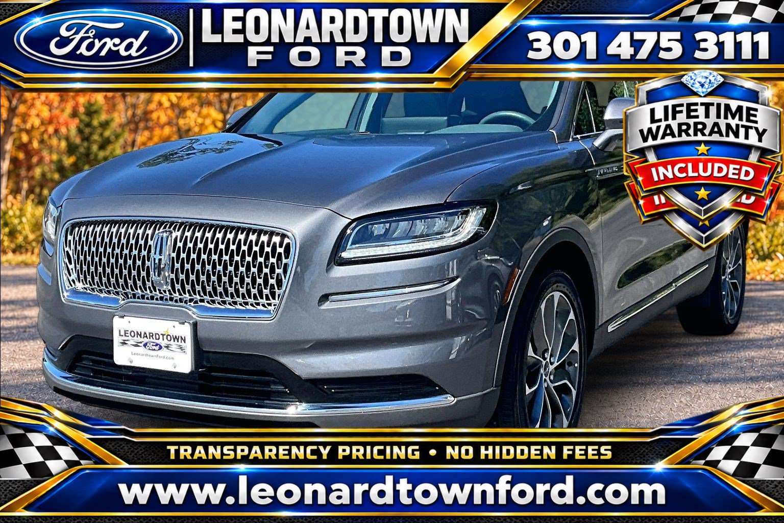 Used 2021 Lincoln Nautilus Reserve