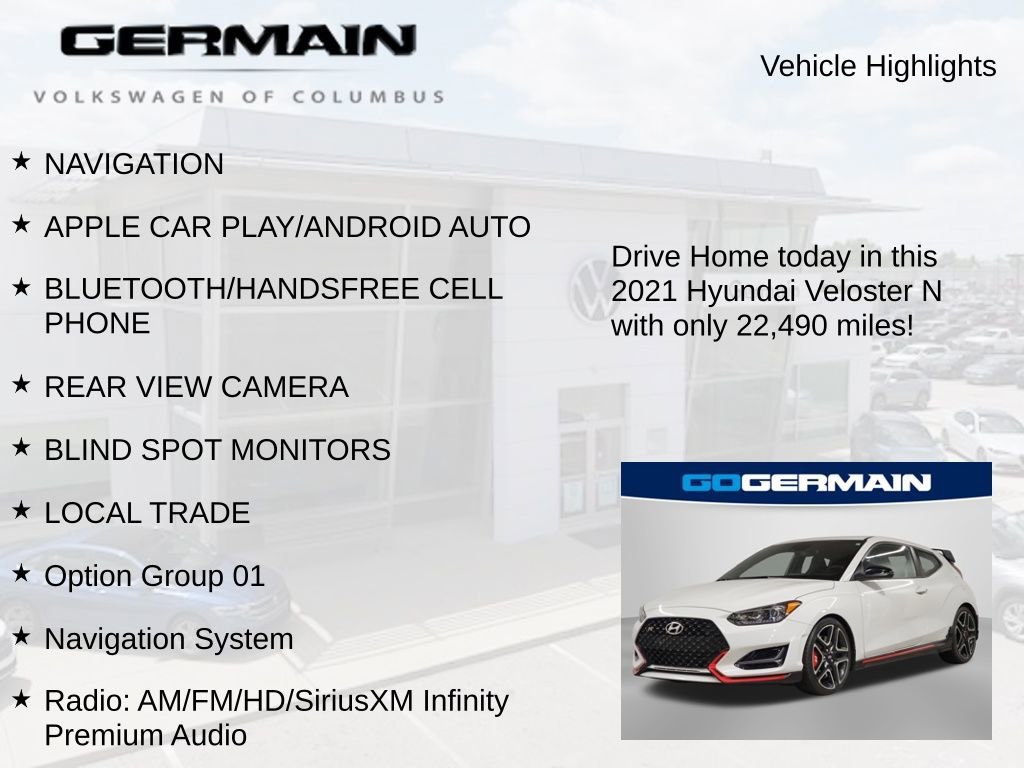 Used 2021 Hyundai Veloster N image 6