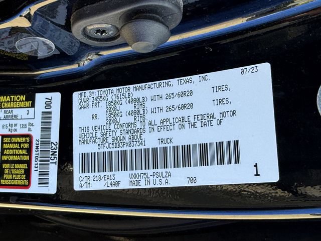 Used 2023 Toyota Tundra Limited w/ Power Package AWD/4WD image 38