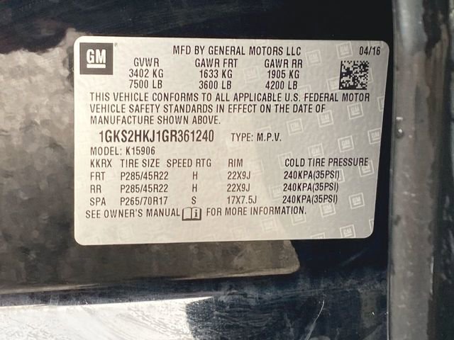 Used 2016 GMC Yukon XL Denali w/ Open Road Package image 19