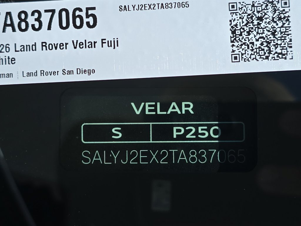 New 2026 Land Rover Range Rover Velar S AWD/4WD image 36