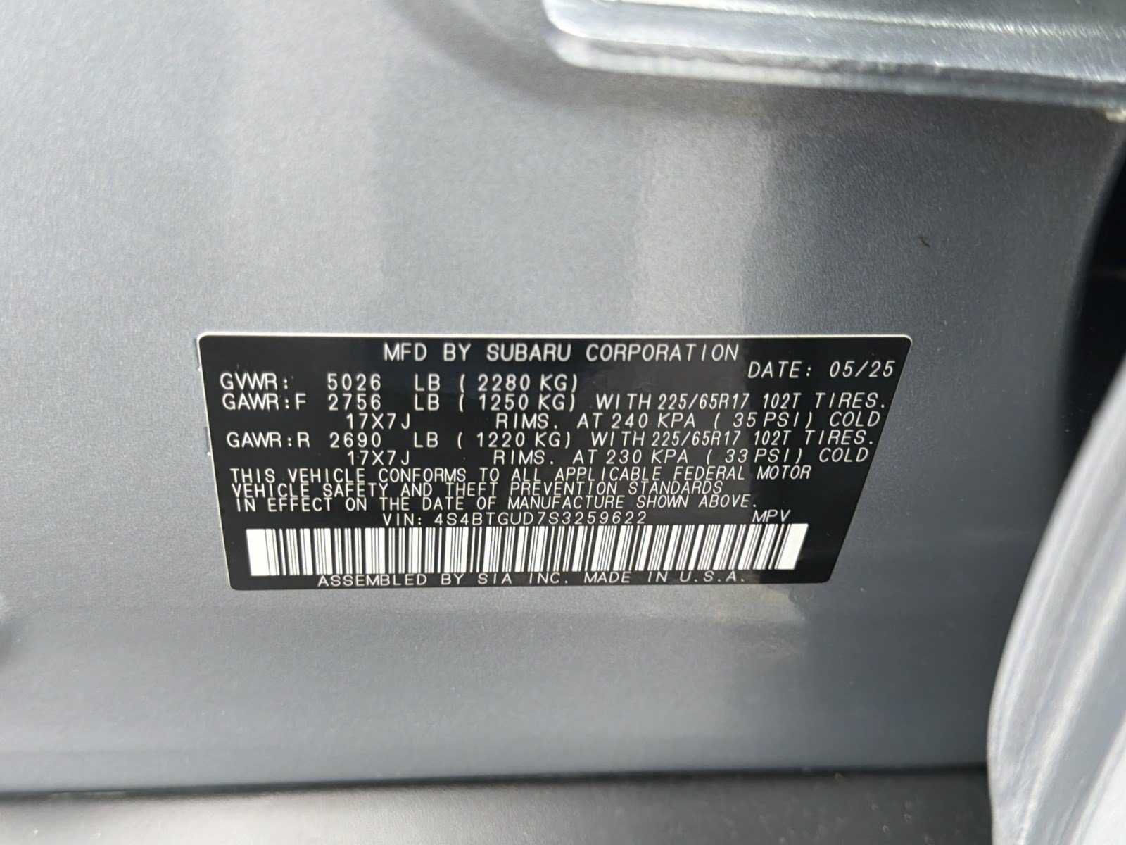 Used 2025 Subaru Outback Wilderness w/ Wilderness Package AWD/4WD image 33