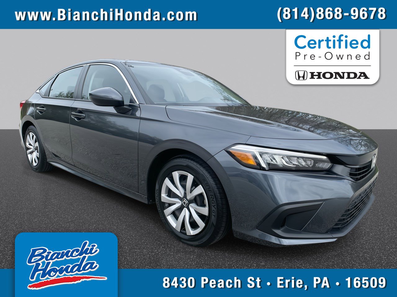 Certified 2023 Honda Civic LX image 1