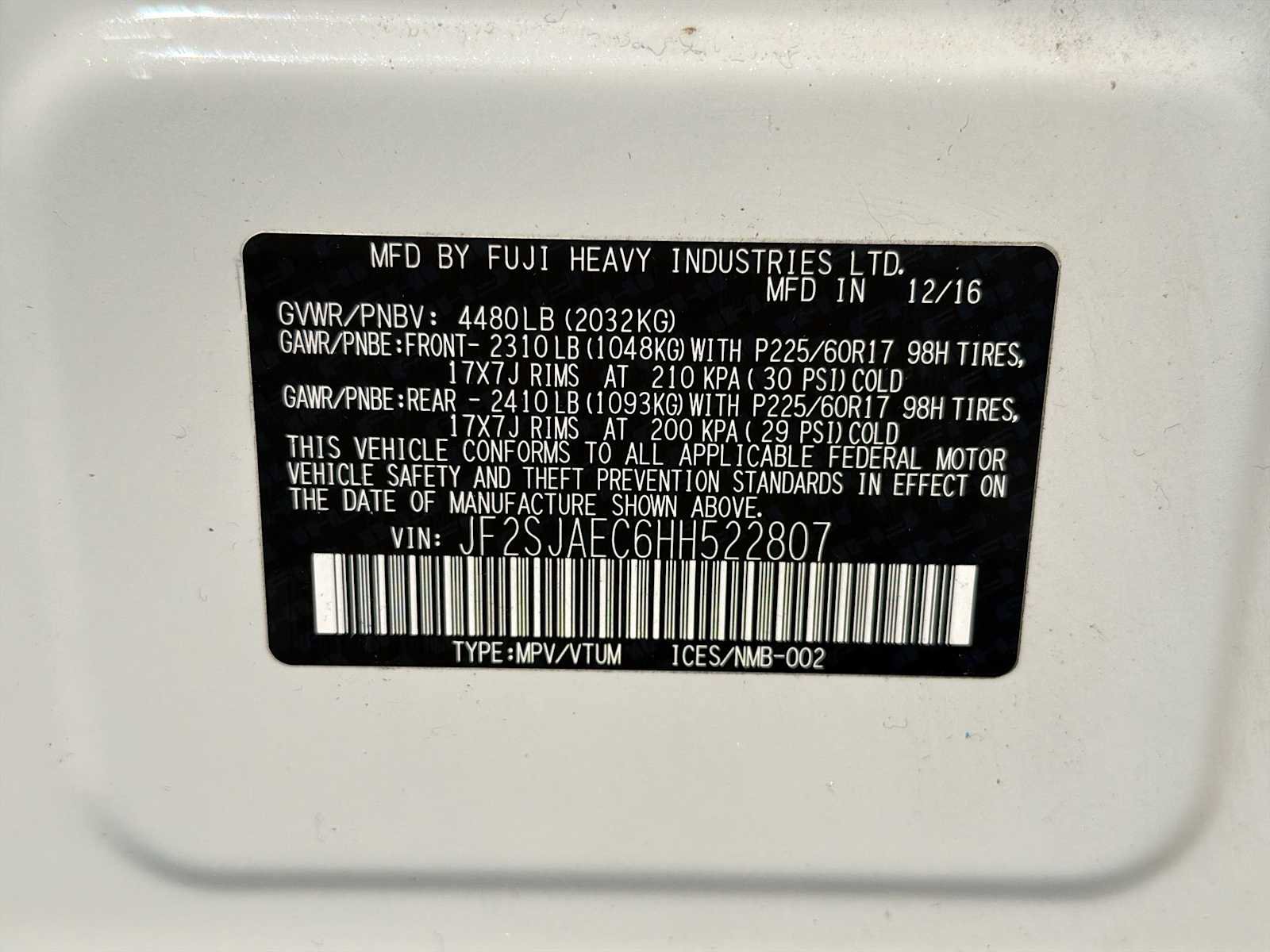 Used 2017 Subaru Forester 2.5i Premium w/ Popular Package #1A image 29