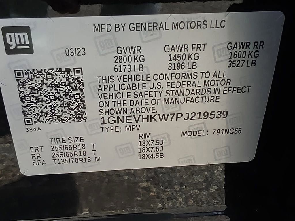 Used 2023 Chevrolet Traverse LT AWD/4WD image 38
