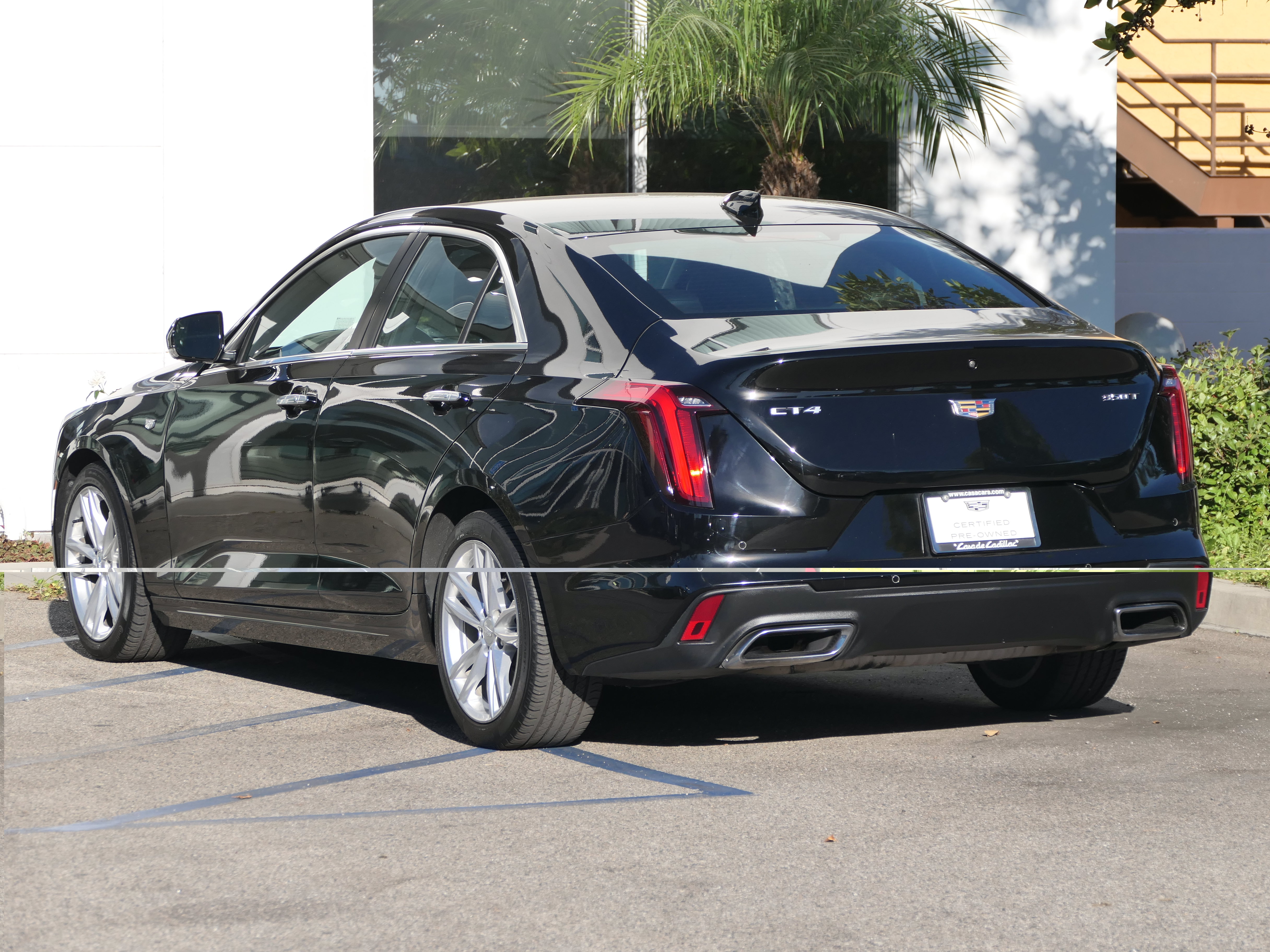 Certified 2024 Cadillac CT4 Luxury w/ Cold Weather Package RWD image 3