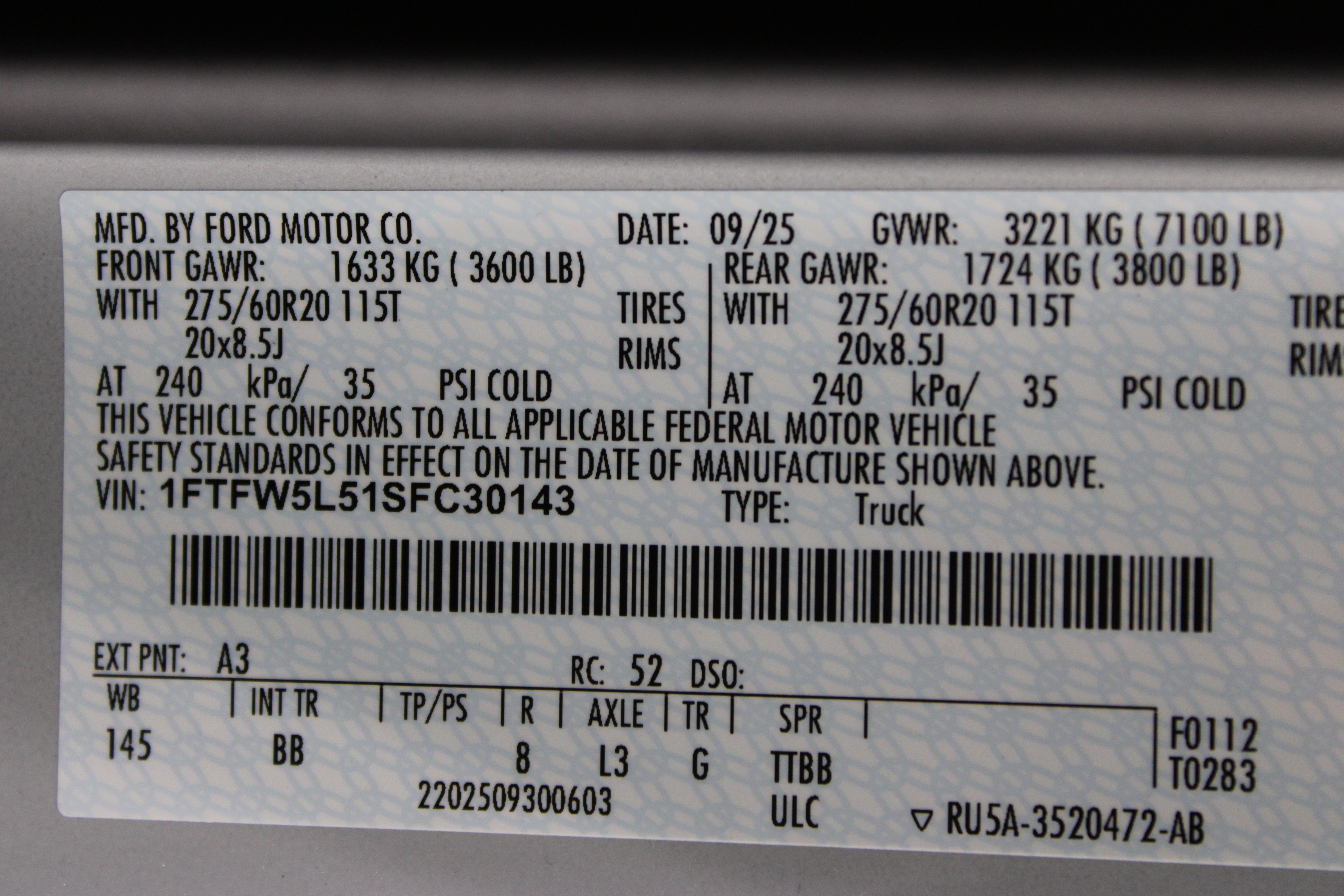 Used 2025 Ford F150 Lariat w/ Equipment Group 502A High AWD/4WD image 45