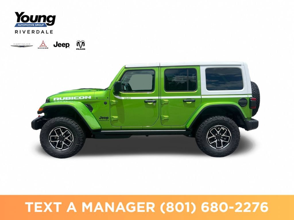 New 2026 Jeep Wrangler Unlimited Rubicon w/ Whitecap Package AWD/4WD image 2