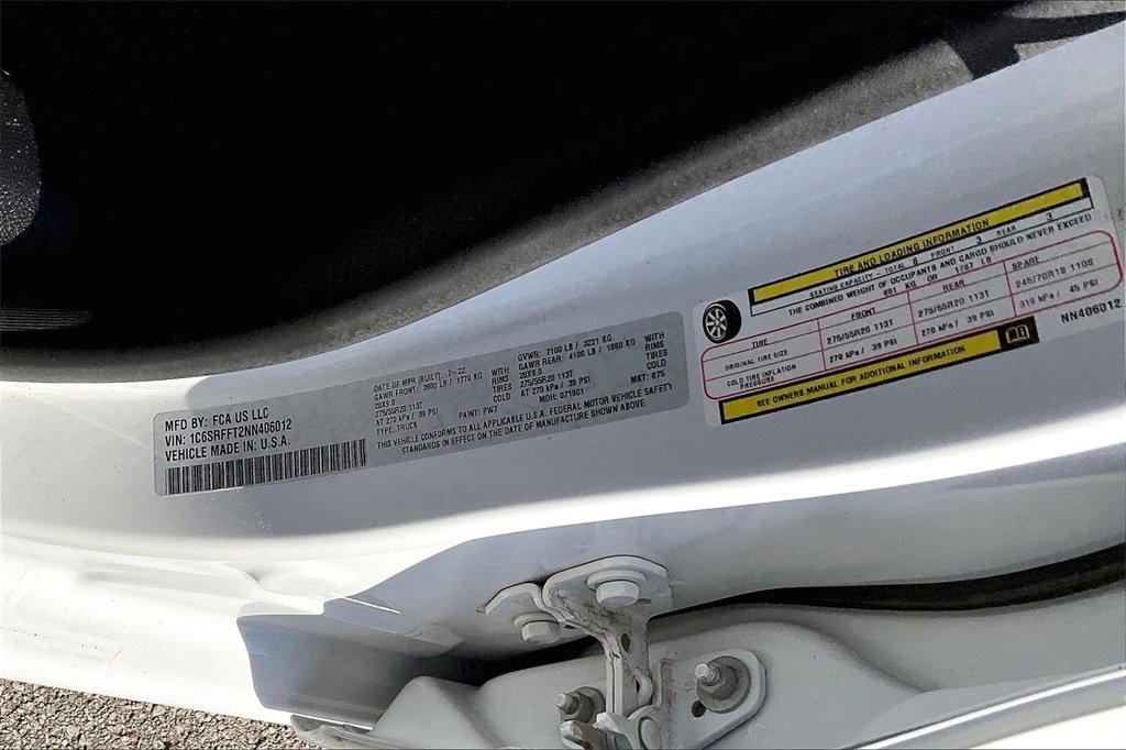 Used 2022 RAM 1500 Big Horn w/ Level 1 Safety Group image 31