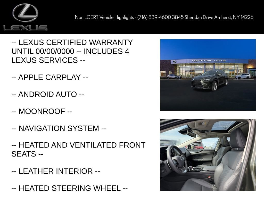 Used 2026 Lexus NX 350h AWD w/ Accessory Package (2T) image 6