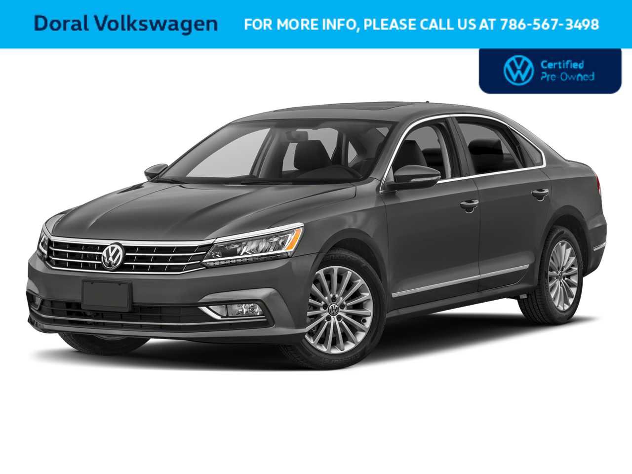 Used 2018 Volkswagen Passat 2.0T SE w/ SE Lighting Package image 1