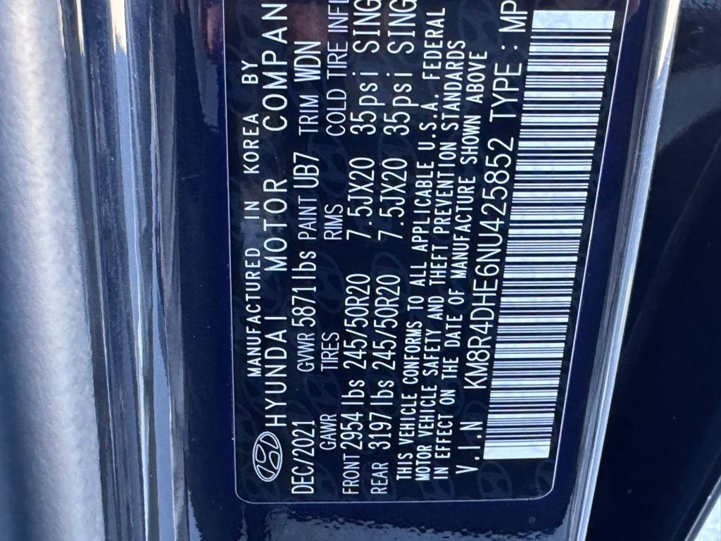 Used 2022 Hyundai Palisade SEL w/ 8P Bench Seat Package AWD/4WD image 51