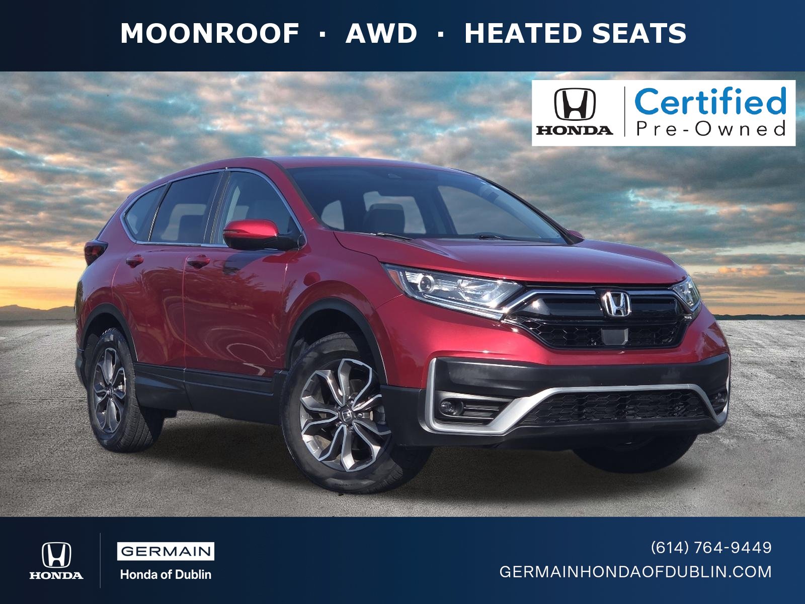 Certified 2020 Honda CR-V EX