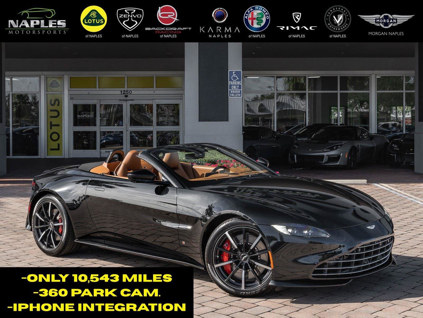 Used 2021 Aston Martin V8 Vantage Roadster RWD image 1