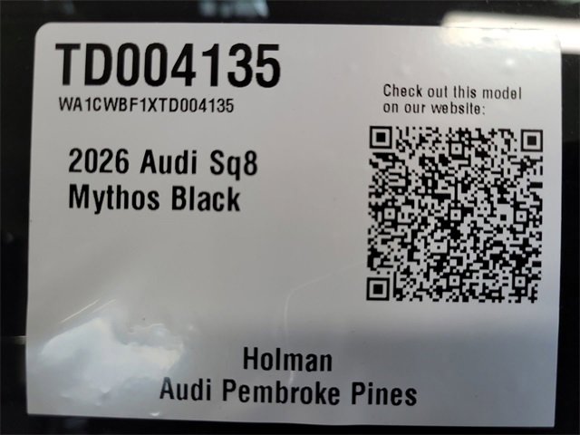 New 2026 Audi SQ8 Prestige image 23
