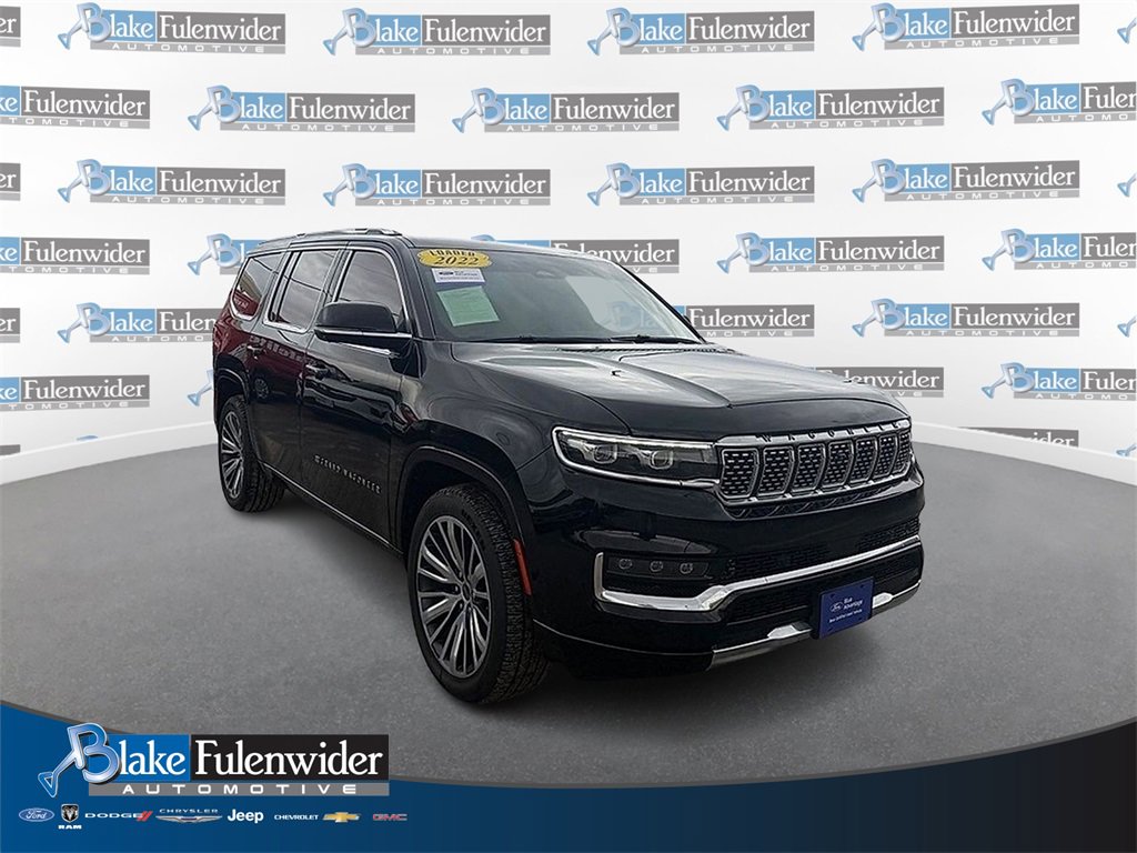 Used 2022 Jeep Grand Wagoneer Series III w/ Rear Seat Video Group 1