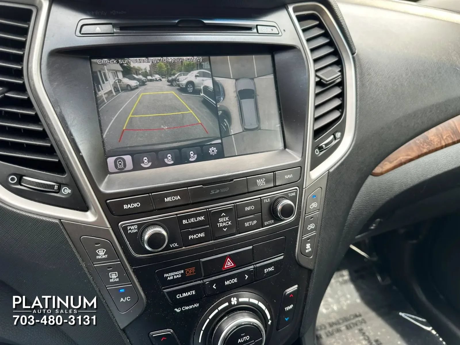Used 2017 Hyundai Santa Fe AWD w/ SE Ultimate Tech Package 03 image 11