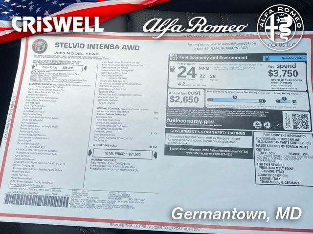 New 2025 Alfa Romeo Stelvio Sprint image 51