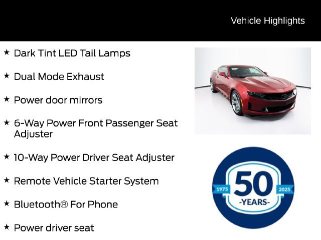 Used 2020 Chevrolet Camaro LT w/ RS Package RWD image 21