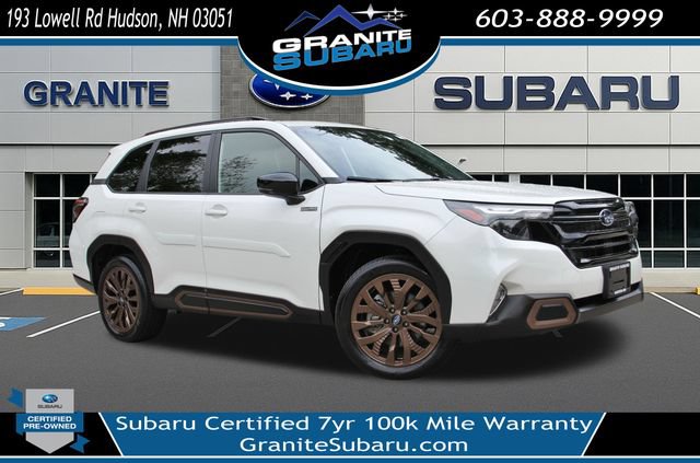 Certified 2025 Subaru Forester Sport AWD/4WD image 1