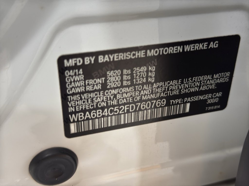 Used 2015 BMW 650i Gran Coupe xDrive 650i xDrive image 37