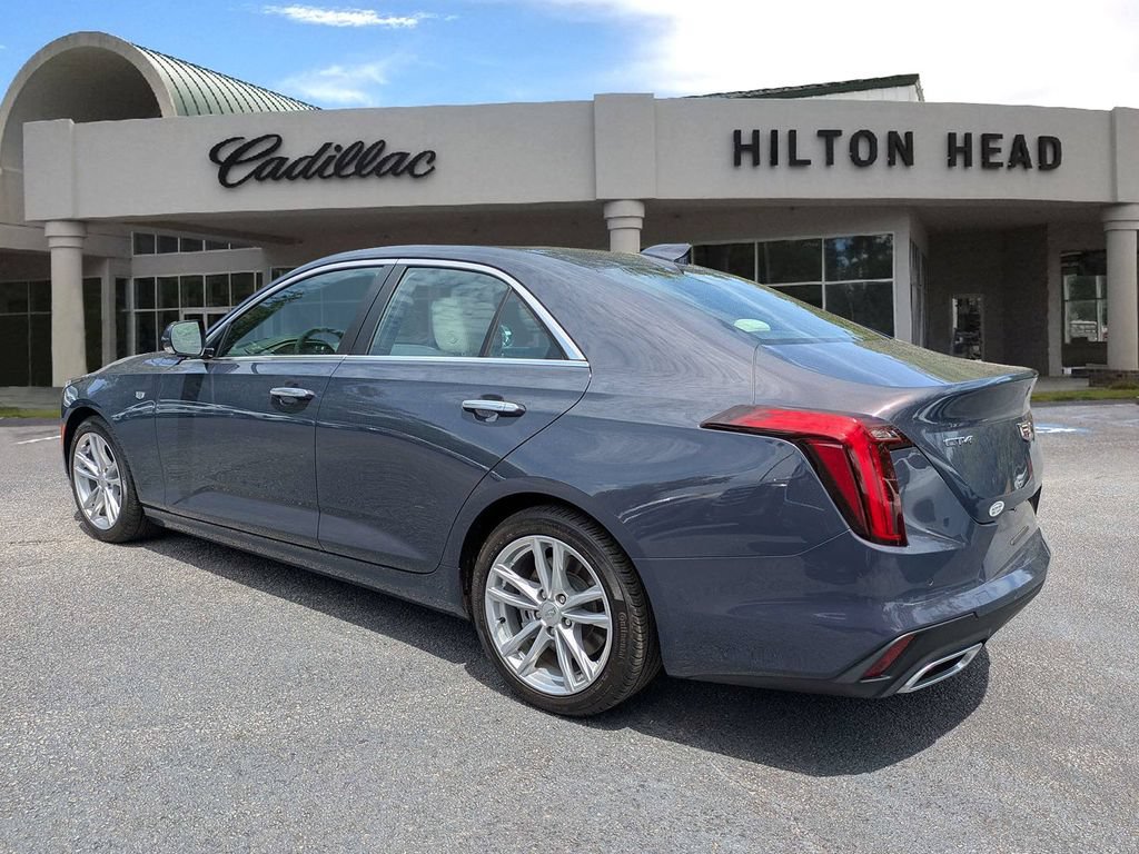Certified 2024 Cadillac CT4 Luxury w/ Sun And Sound Package RWD image 4
