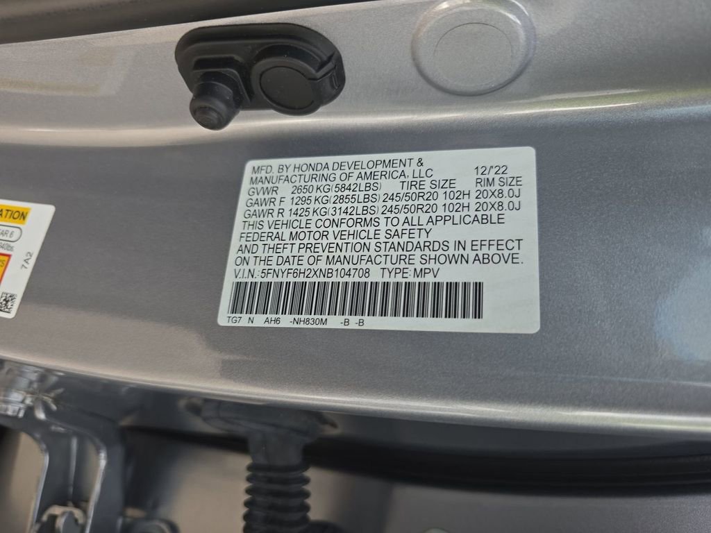 Used 2022 Honda Pilot Special Edition image 17